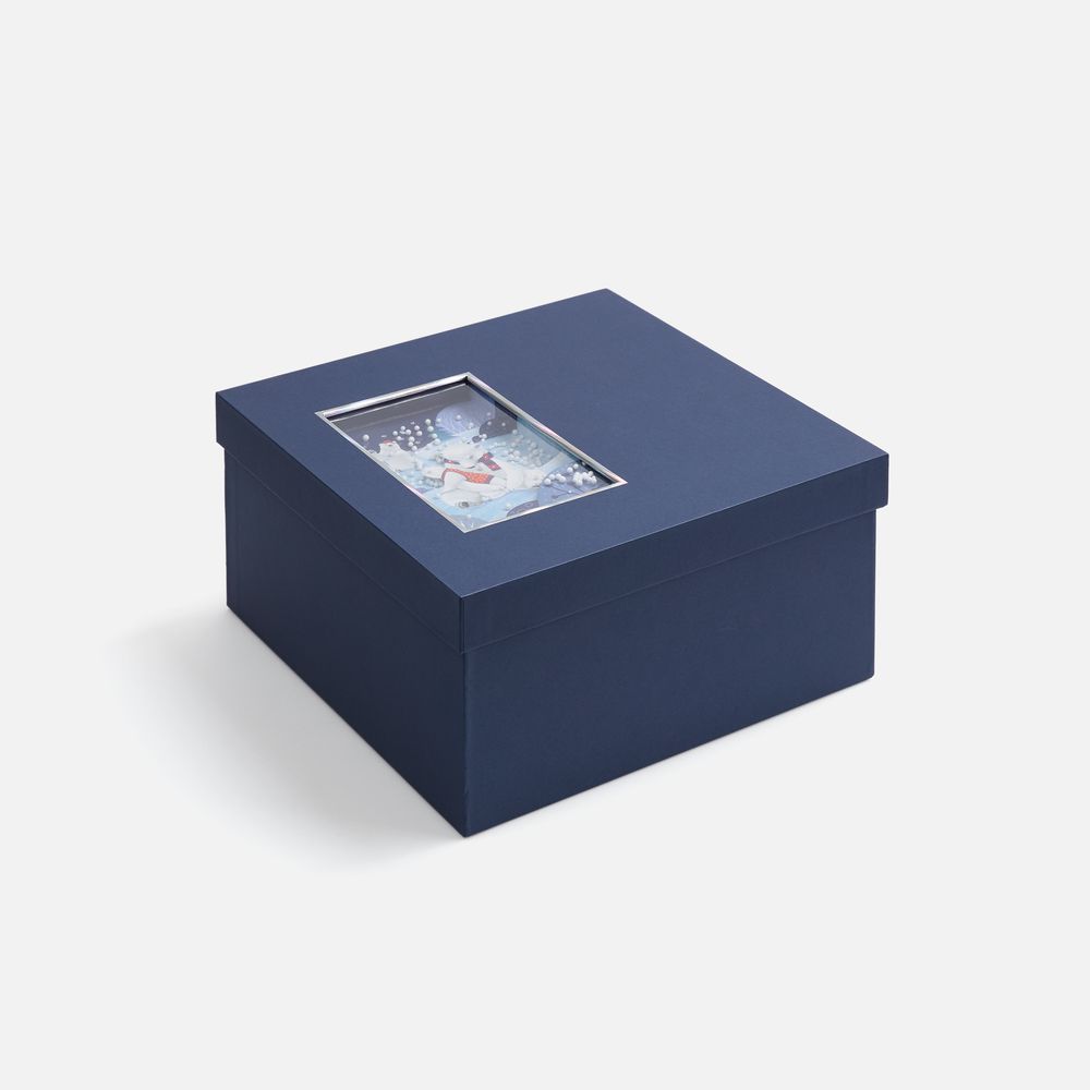 Коробка The Blue Bear, M / Миниатюра WWW (1000)