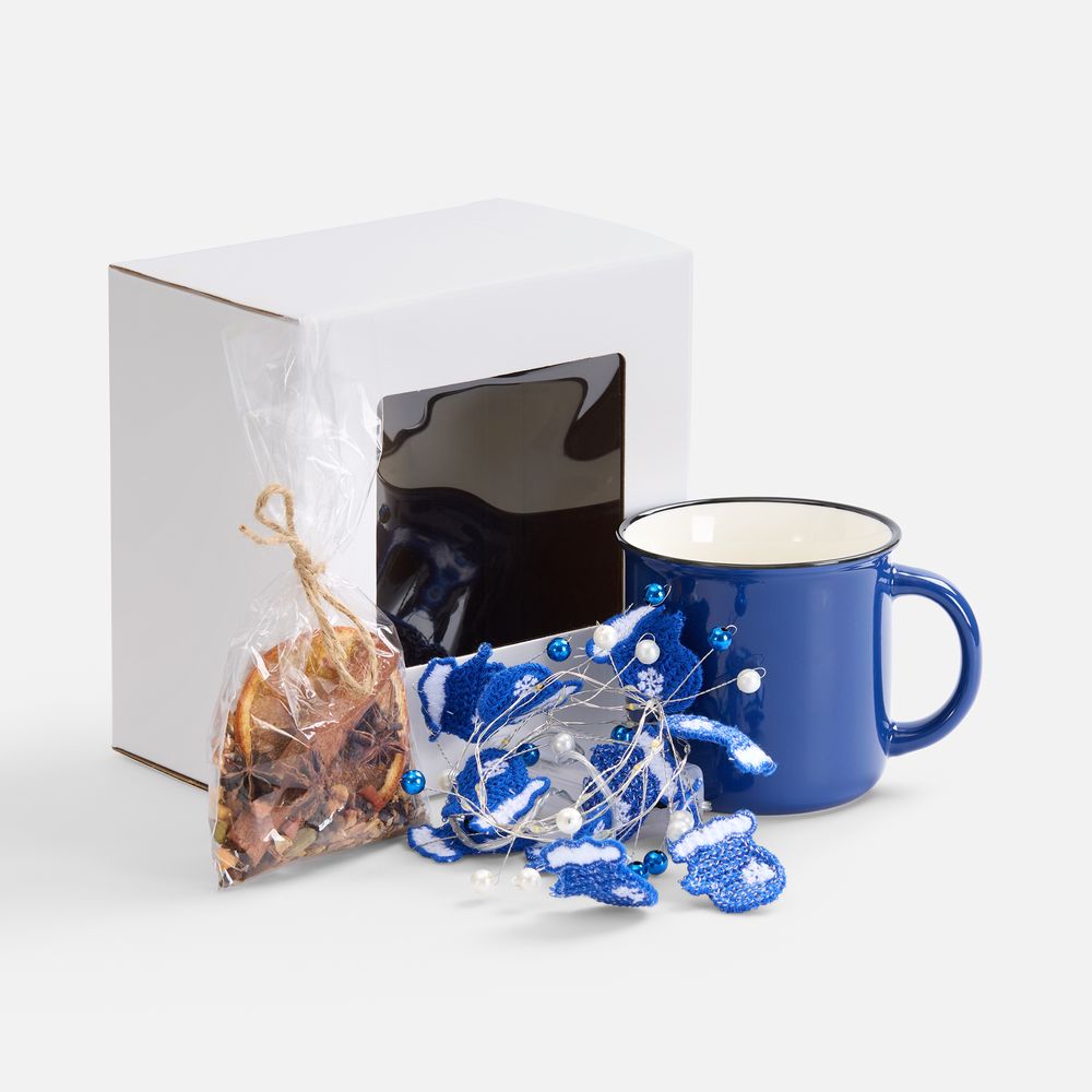 Набор Warm Holly, синий / Миниатюра WWW (1000)