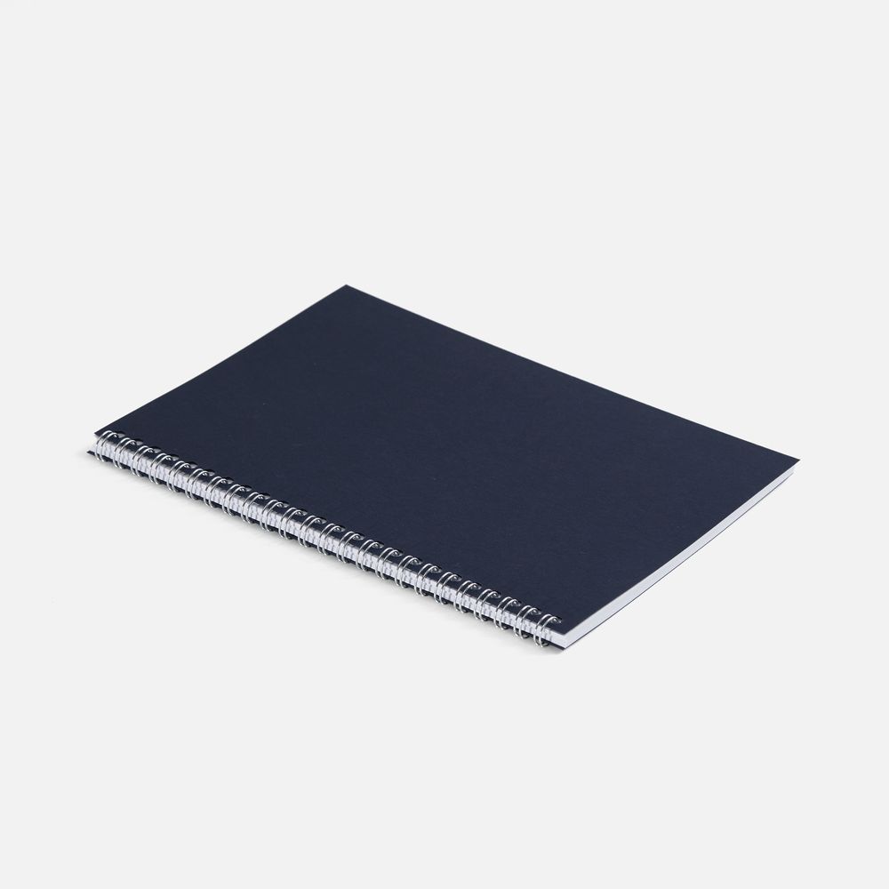 Блокнот Salvador в клетку, темно-синий / Миниатюра WWW (1000)