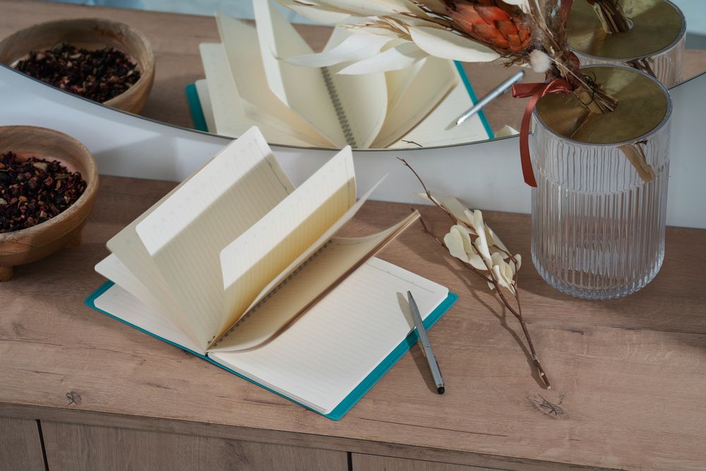 Ежедневник Spring Shall, недатированный, зеленый / Миниатюра WWW (1000)