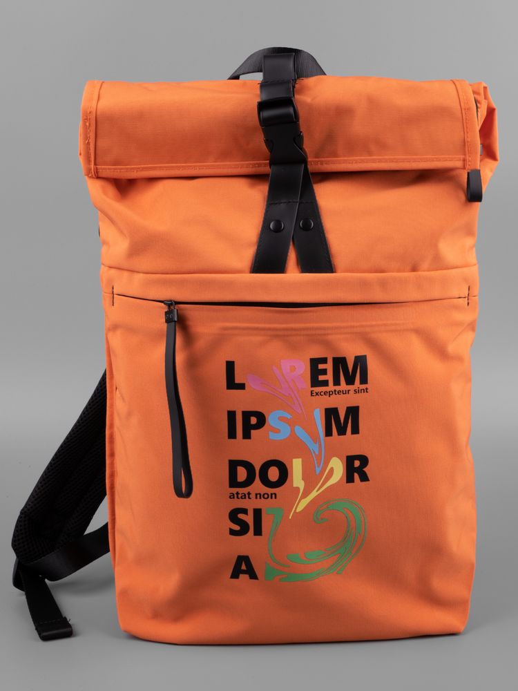 Рюкзак urbanPulse, оранжевый / Миниатюра нанесения (1000)