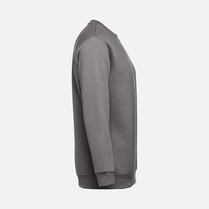 Свитшот унисекс Delta, серый / Миниатюра WWW (1000)