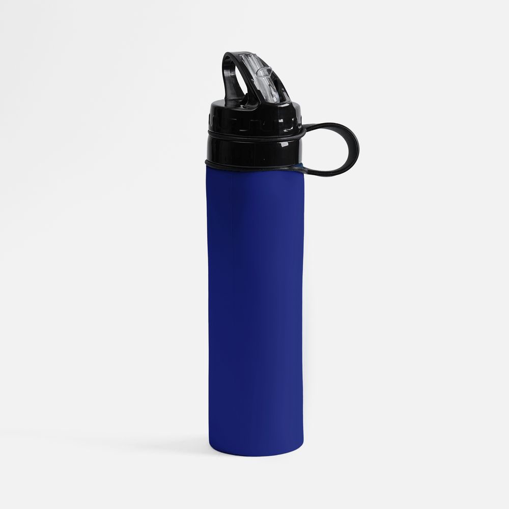 Складная бутылка для воды Langfossen, синяя / Миниатюра WWW (1000)