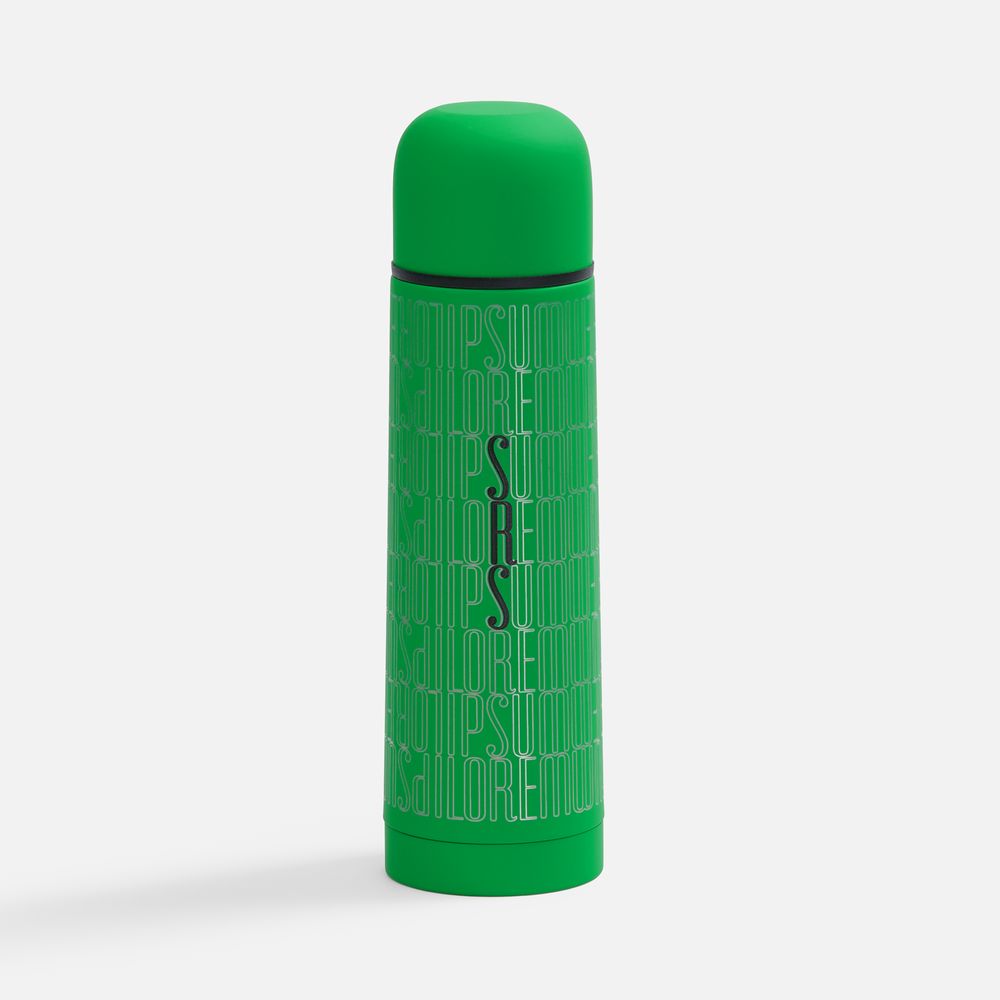 Термос Skydive, ver.2, зеленый / Миниатюра нанесения (1000)