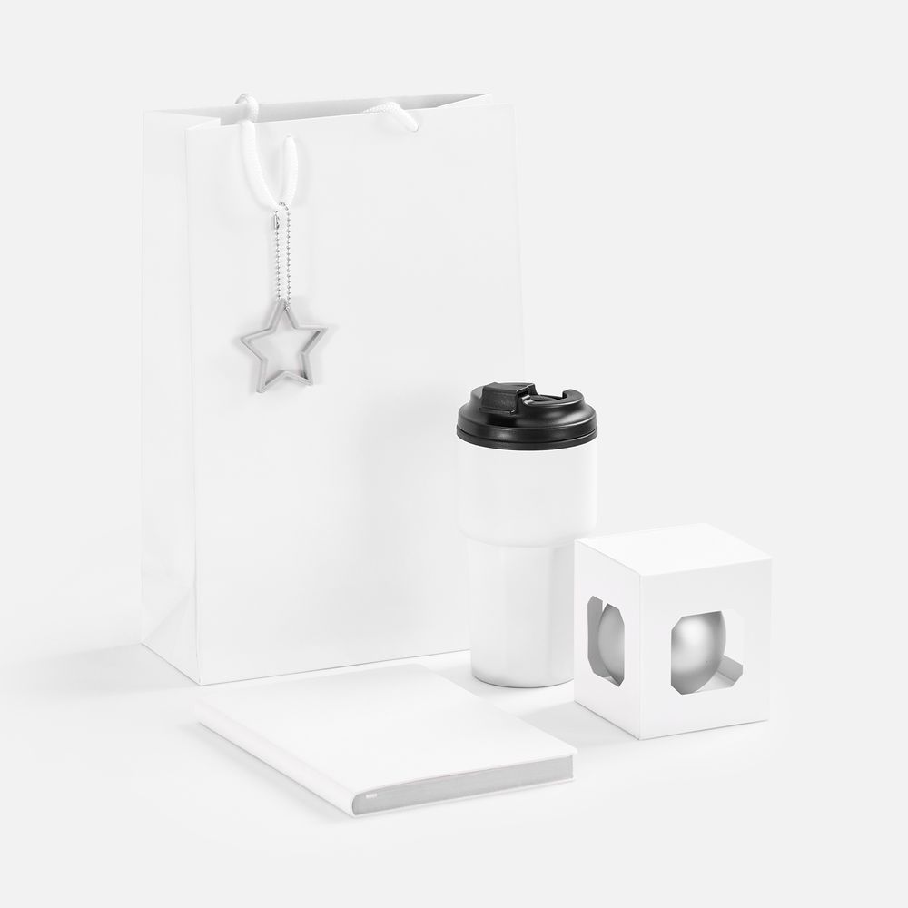 Набор Astrela, белый с серебристым / Миниатюра WWW (1000)