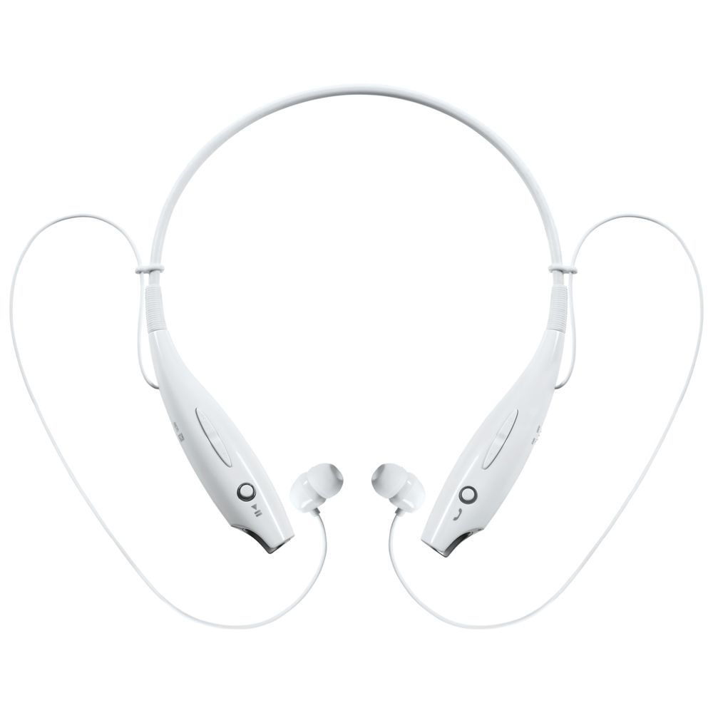 Bluetooth наушники stereoBand Ver.2, белые / Миниатюра WWW (1000)