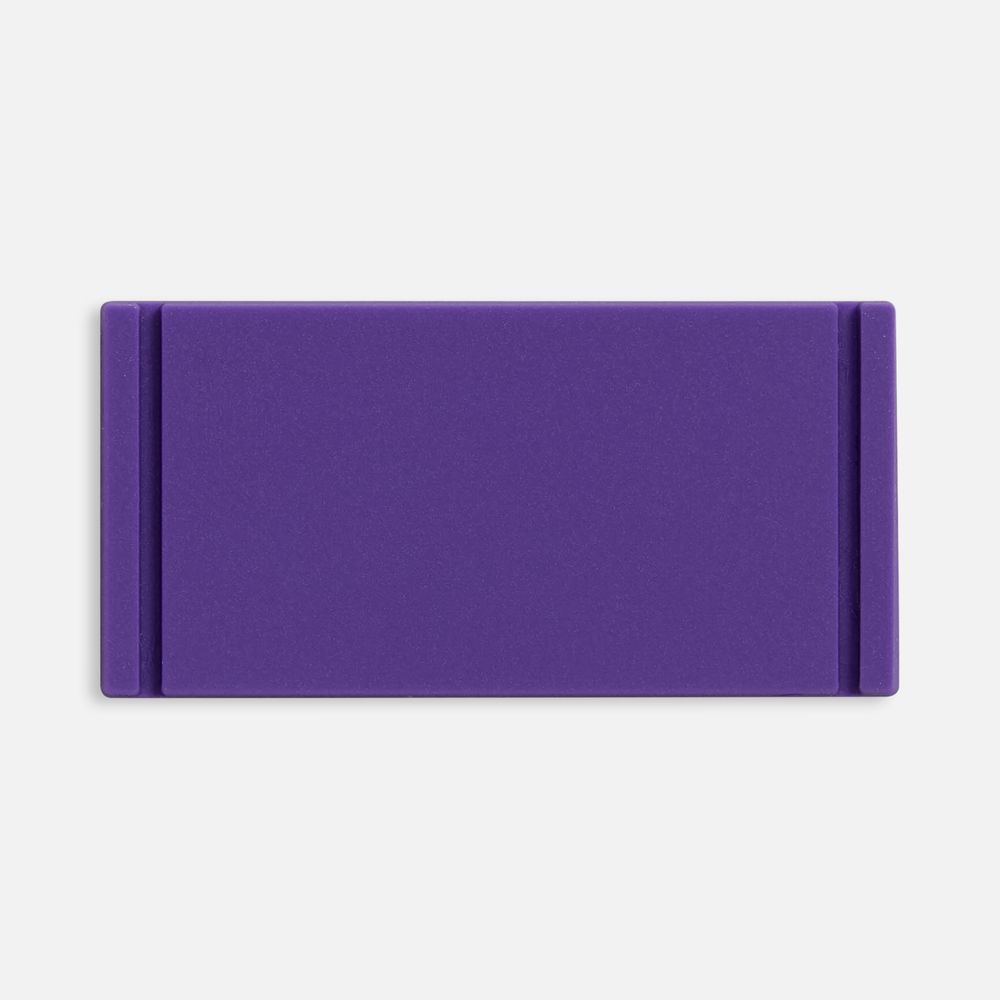 Лейбл из ПВХ Dzeta, XS, фиолетовый / Миниатюра WWW (1000)