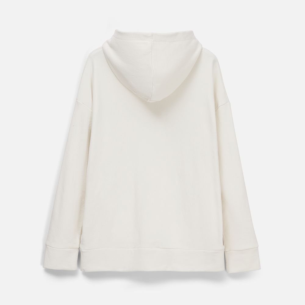 Худи унисекс H2, молочно-белое / Миниатюра WWW (1000)