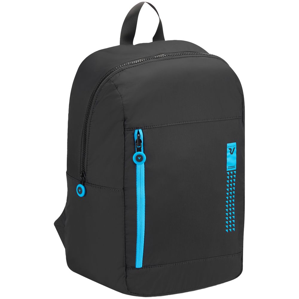 Складной рюкзак Compact Neon, черный с голубым / Миниатюра WWW (1000)