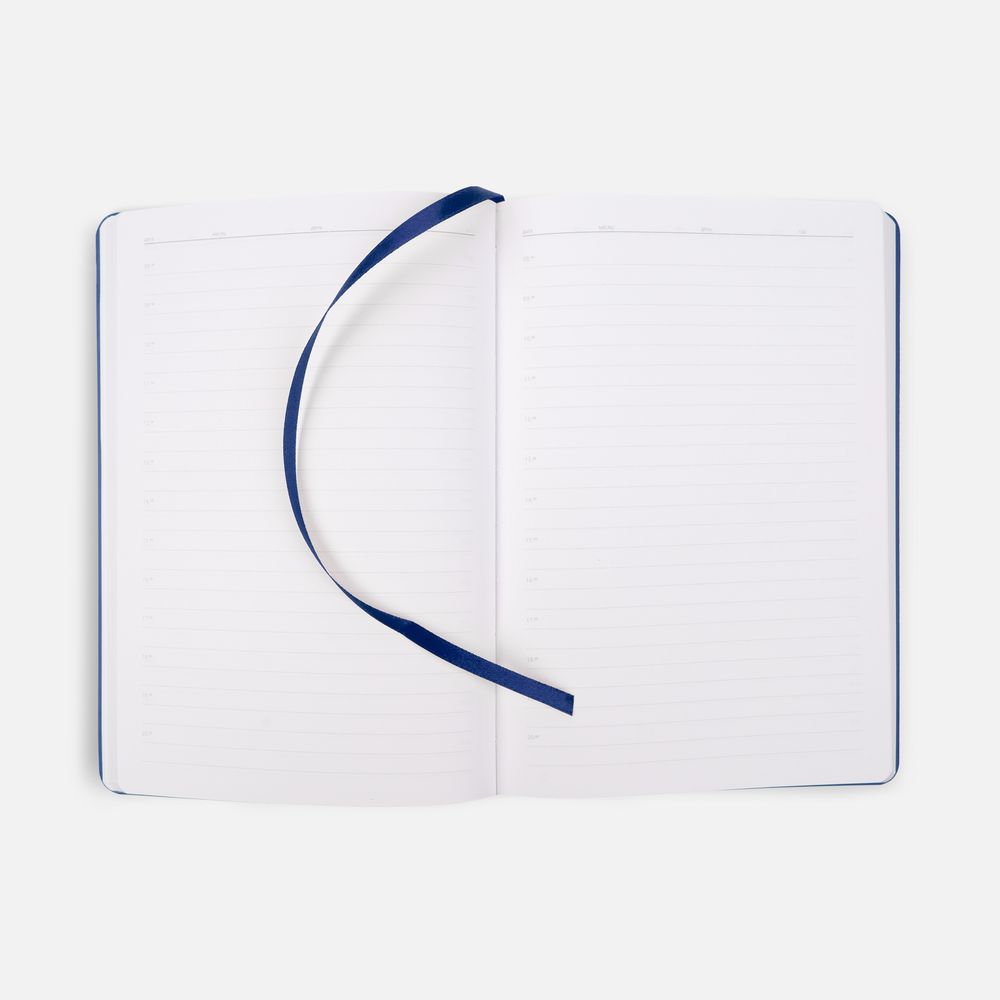 Ежедневник Tact, недатированный, синий / Миниатюра WWW (1000)