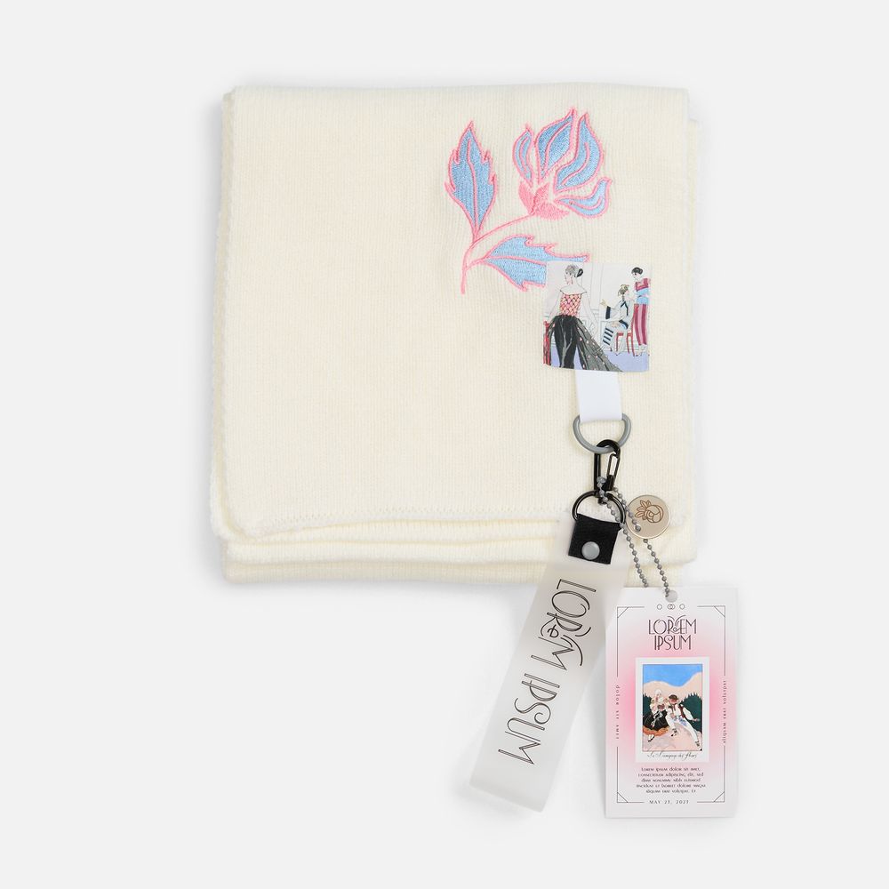 Цепочка для крепления Sharic, серая / Миниатюра нанесения (1000)