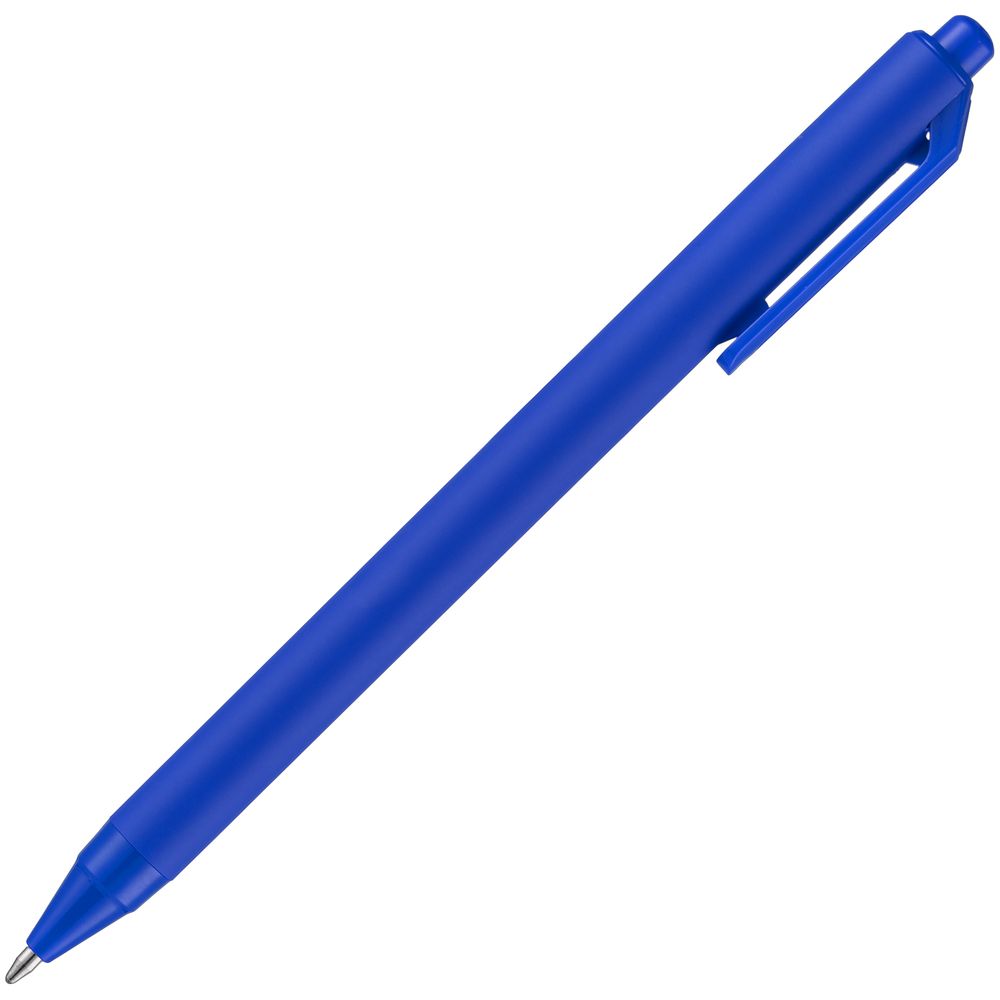 Ручка шариковая Cursive Soft Touch, синяя / Миниатюра WWW (1000)