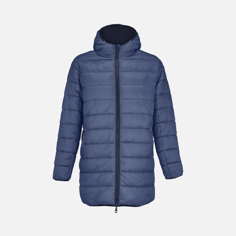 Куртка-парка унисекс Reverse, темно-синяя / Миниатюра WWW (1000)