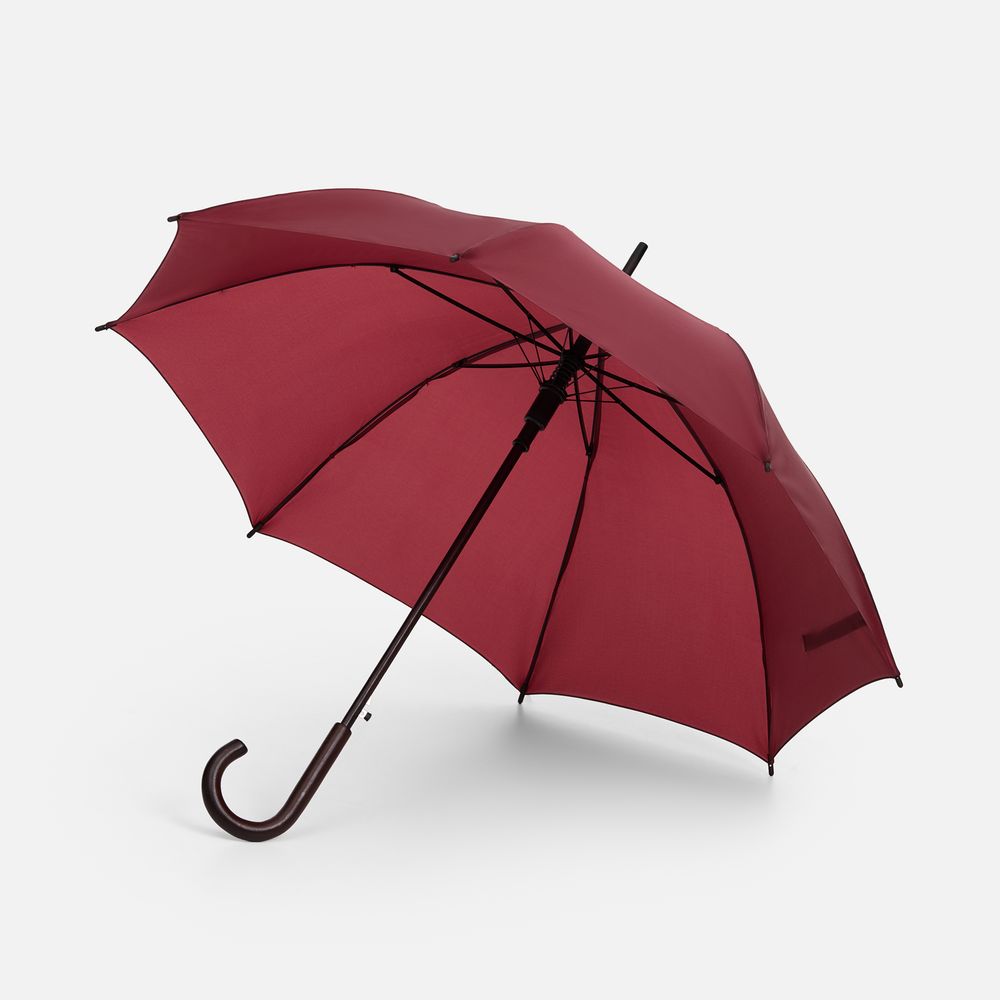 Зонт-трость Standard, бордовый / Миниатюра WWW (1000)