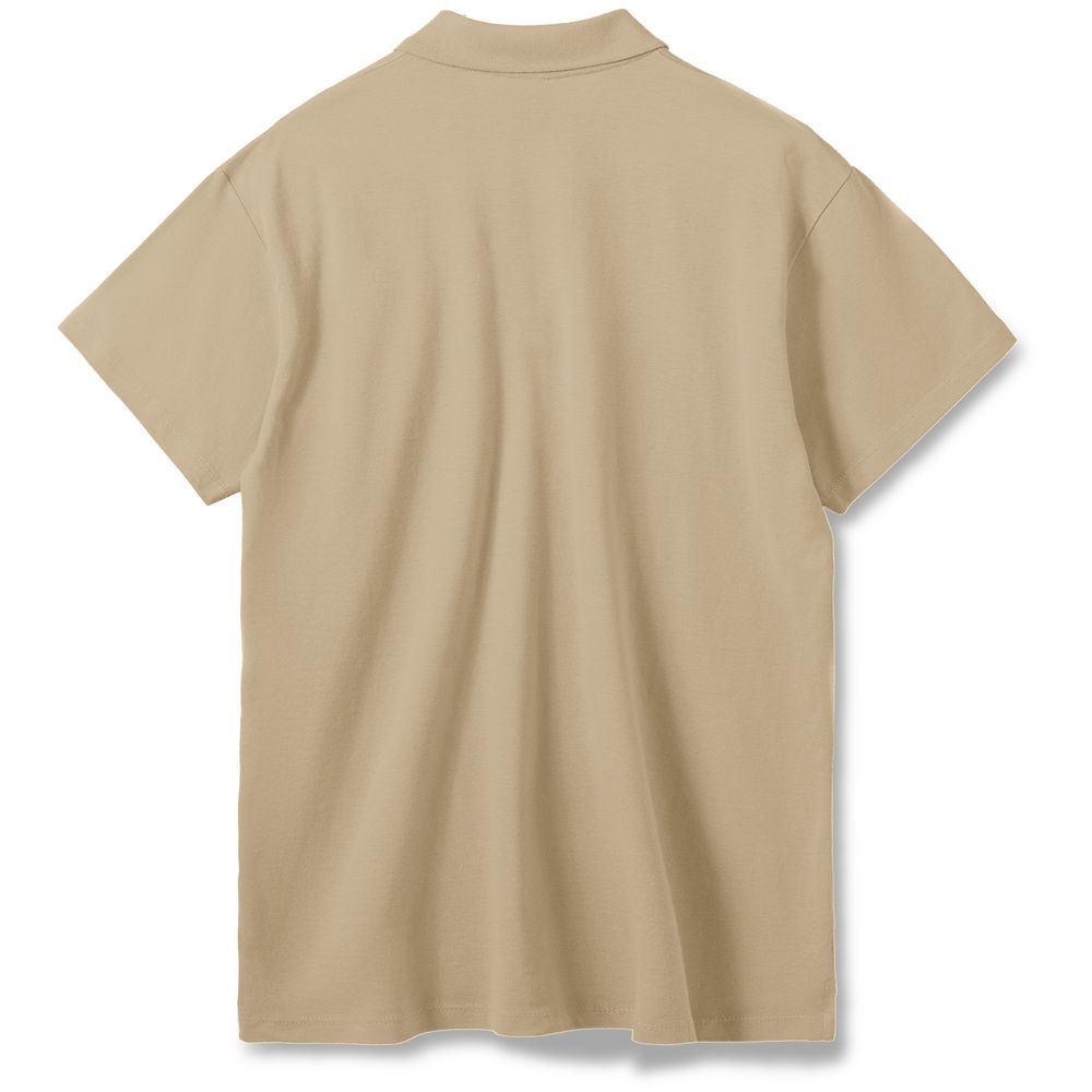 Рубашка поло мужская Summer 170, бежевая / Миниатюра WWW (1000)