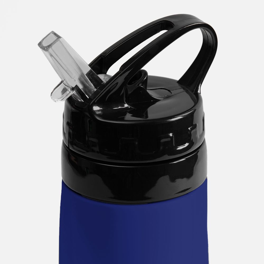 Складная бутылка для воды Langfossen, синяя / Миниатюра WWW (1000)