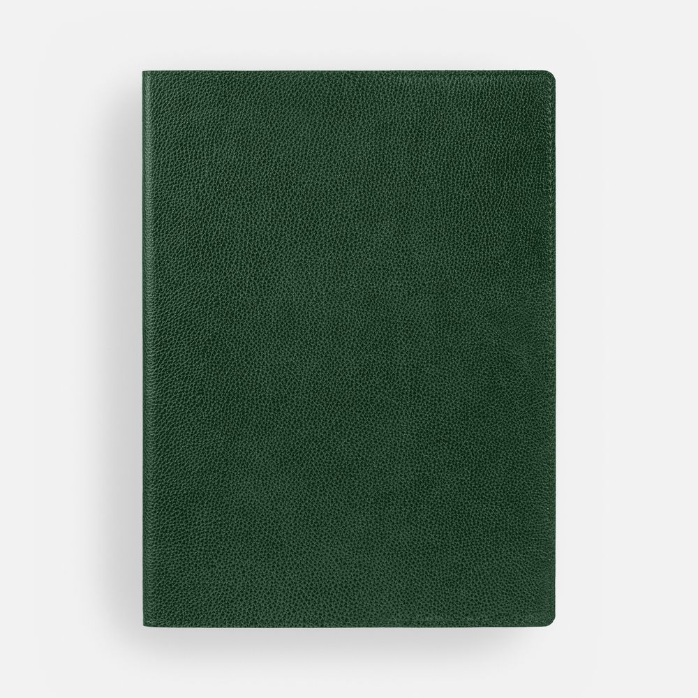 Ежедневник в суперобложке Brave Book, недатированный, зеленый / Миниатюра WWW (1000)
