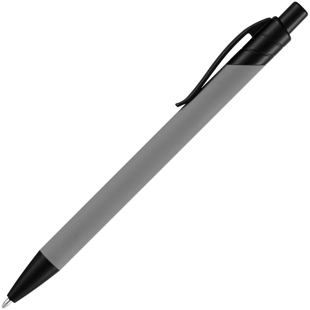Ручка шариковая Undertone Black Soft Touch, серая / Миниатюра WWW (1000)