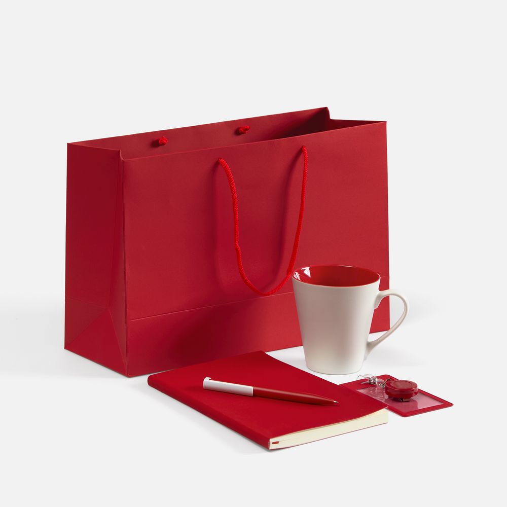 Набор Flat White, красный / Миниатюра WWW (1000)