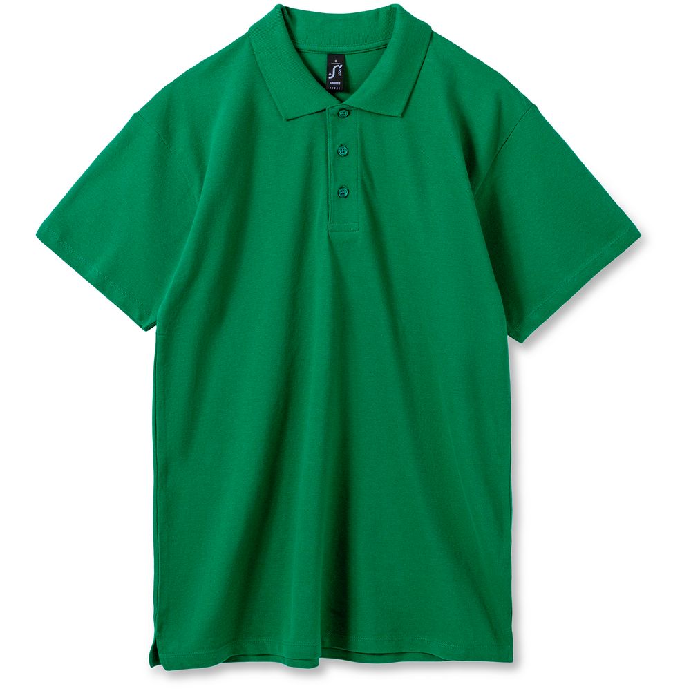 Рубашка поло мужская Summer 170, ярко-зеленая / Миниатюра WWW (1000)