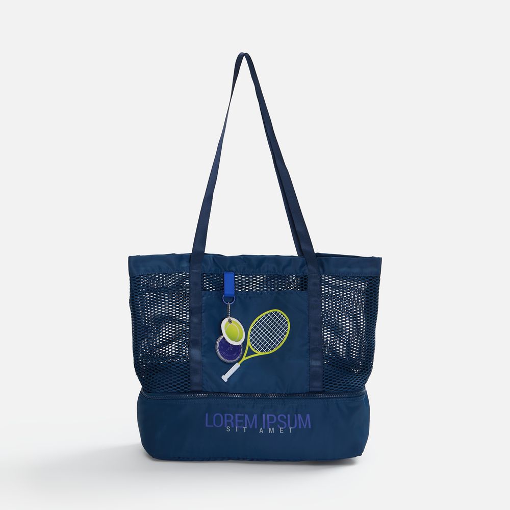 Шопер с термоотделением Verkko, темно-синий / Миниатюра нанесения (1000)