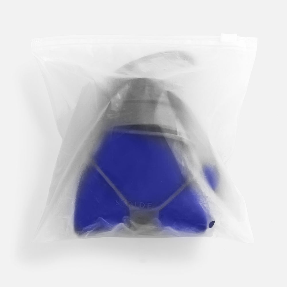 Складная бутылка для воды Langfossen, синяя / Миниатюра (упак) (1000)