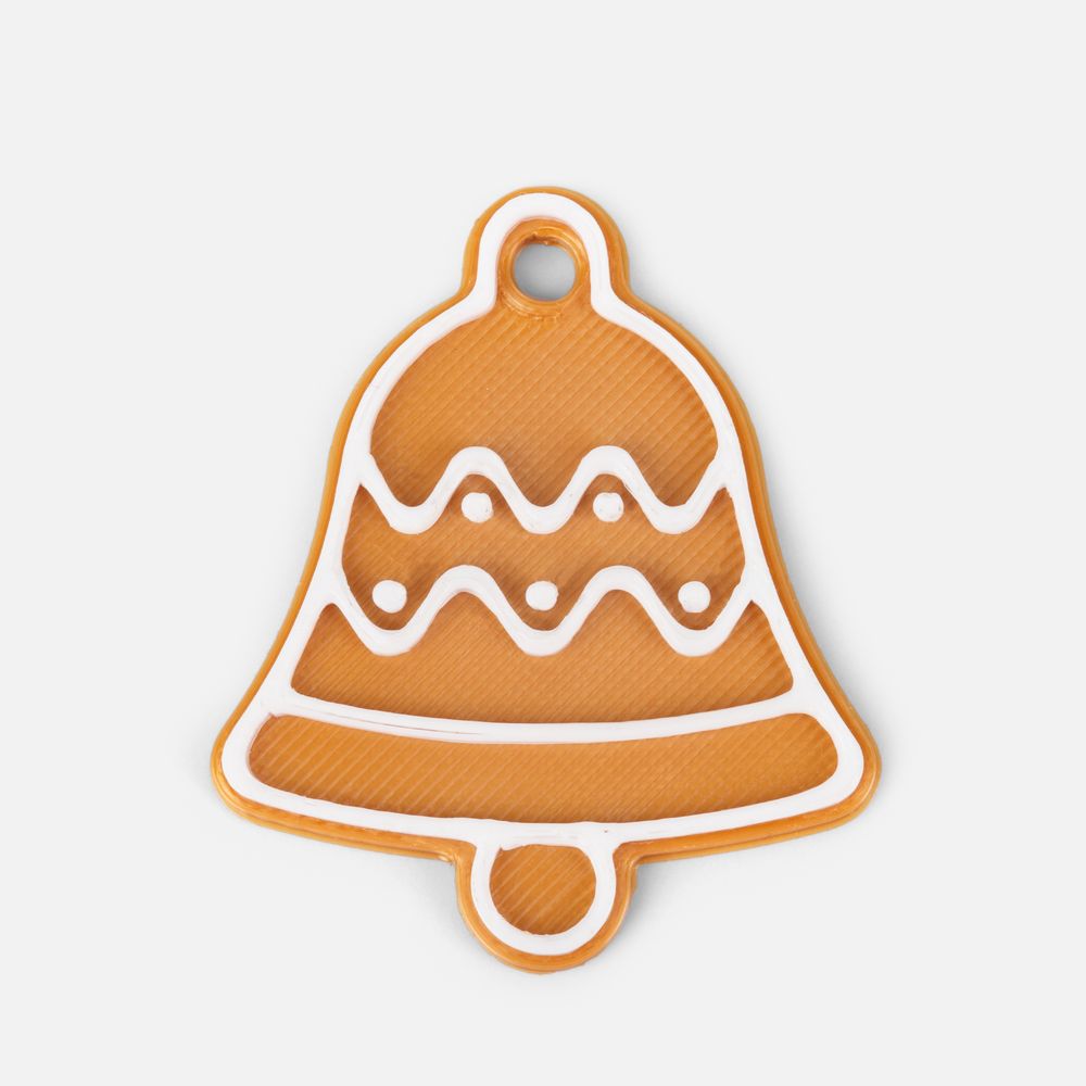 Мини-подвеска «Пряник», колокольчик / Миниатюра WWW (1000)