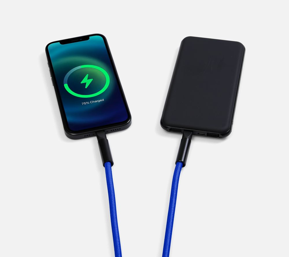 Кабель-ланьярд energyFlex Power Delivery 60 Вт, темно-синий / Миниатюра WWW (1000)