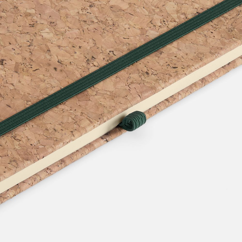 Блокнот Corkfolio, зеленый / Миниатюра WWW (1000)