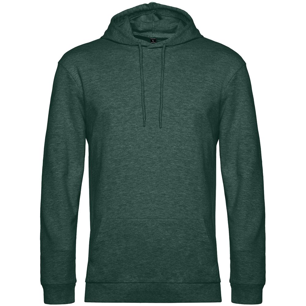 Толстовка с капюшоном унисекс Hoodie, темно-зеленый меланж / Миниатюра WWW (1000)