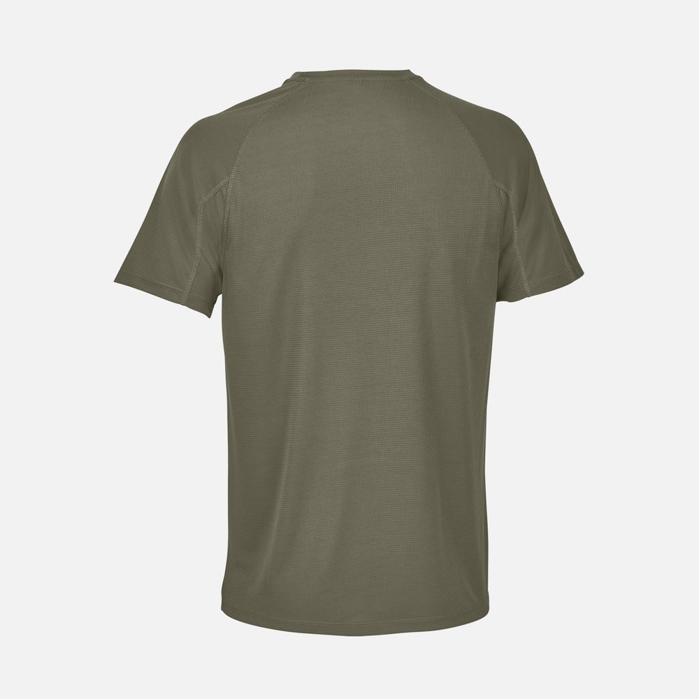 Футболка спортивная унисекс Vortex, темный хаки / Миниатюра WWW (1000)