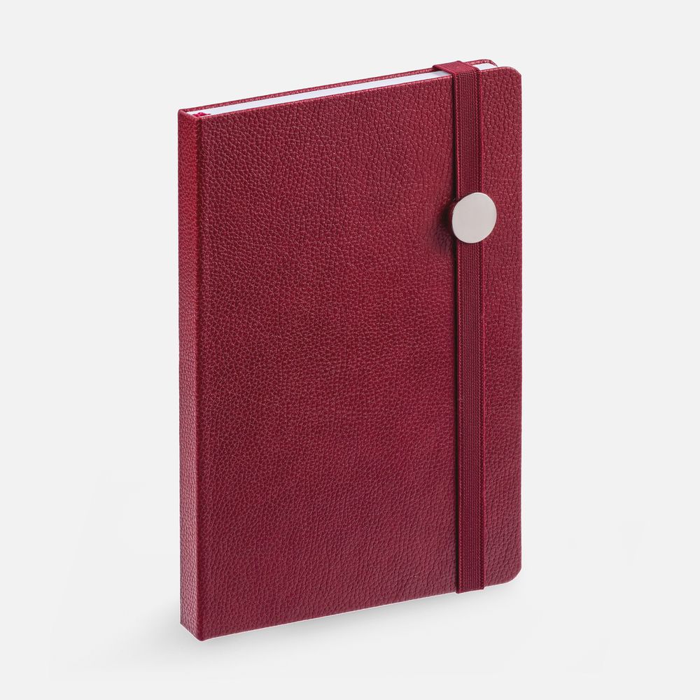 Ежедневник Nova Round, недатированный, красный / Миниатюра WWW (1000)