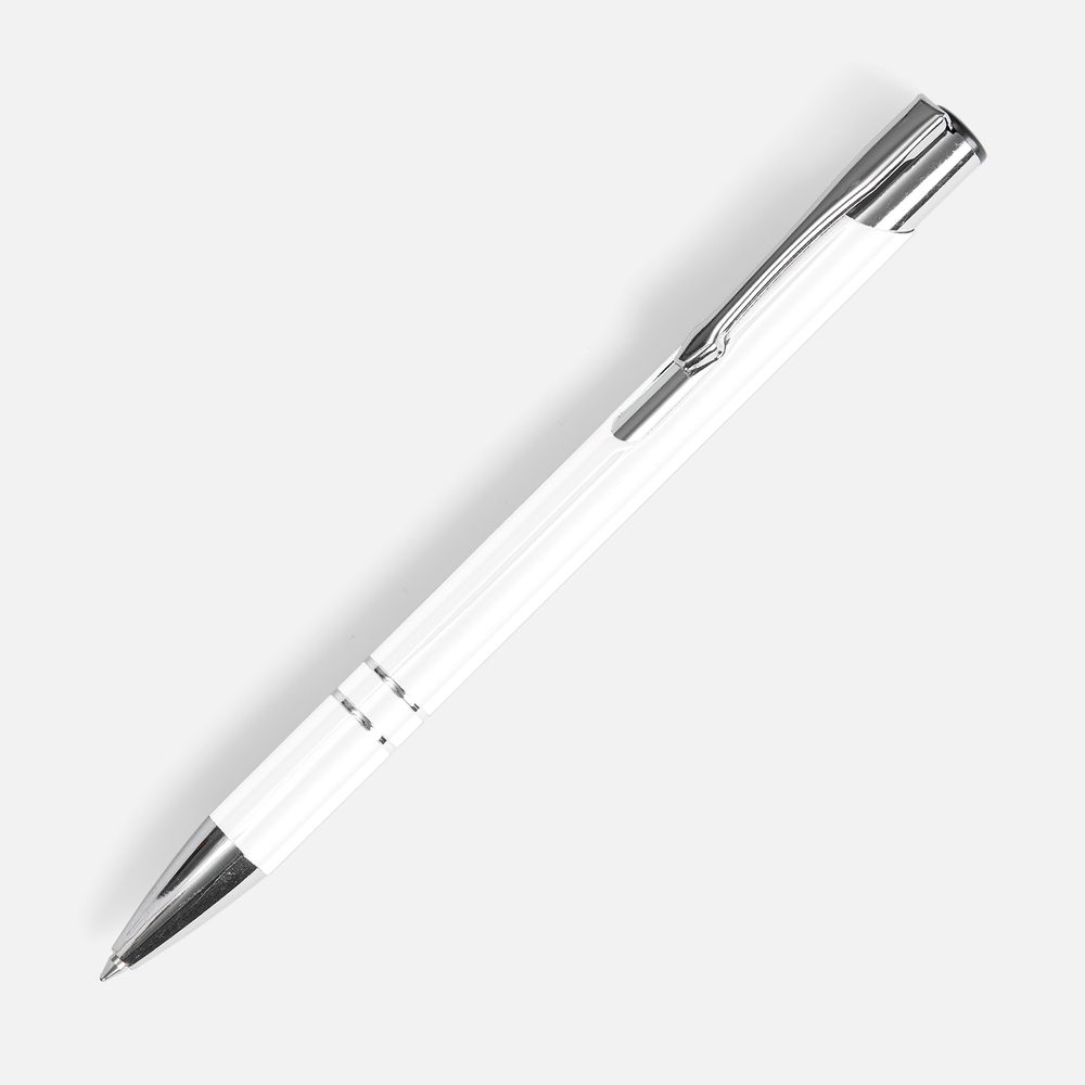 Ручка шариковая Keskus, белая / Миниатюра WWW (1000)