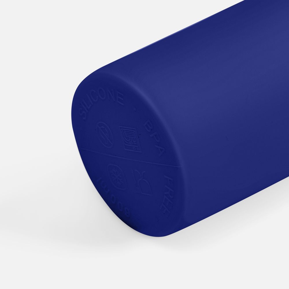 Складная бутылка для воды Langfossen, синяя / Миниатюра WWW (1000)