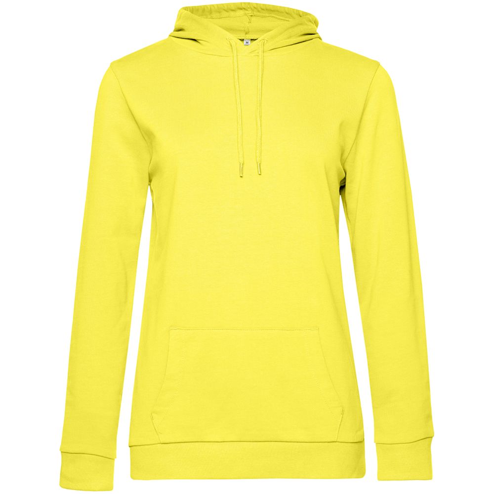 Толстовка с капюшоном женская Hoodie, желтая / Миниатюра WWW (1000)