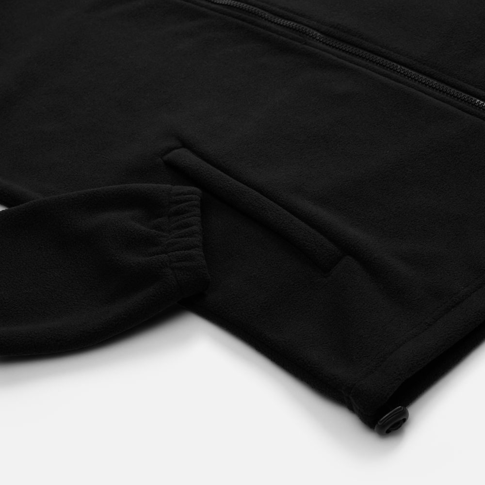 Куртка флисовая унисекс Nebo, черная / Миниатюра WWW (1000)