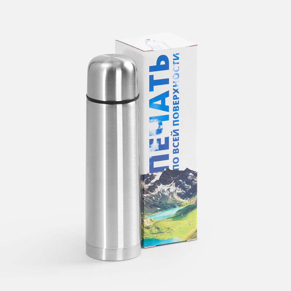 Коробка с полноцветной печатью для термоса Plain 500 / Миниатюра WWW (1000)