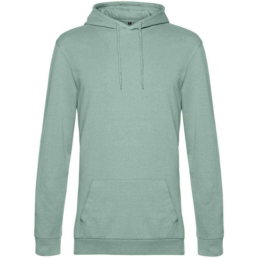 Толстовка с капюшоном унисекс Hoodie, серо-зеленая / Миниатюра WWW (1000)