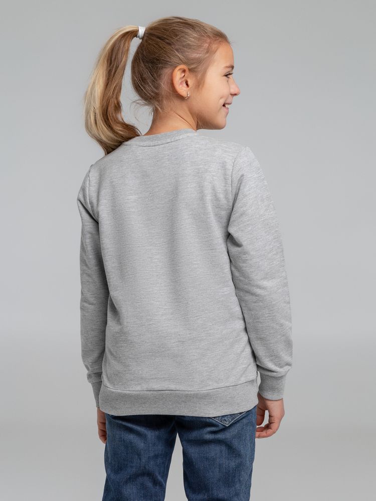 Свитшот детский Toima Kids, серый меланж / Миниатюра WWW (1000)