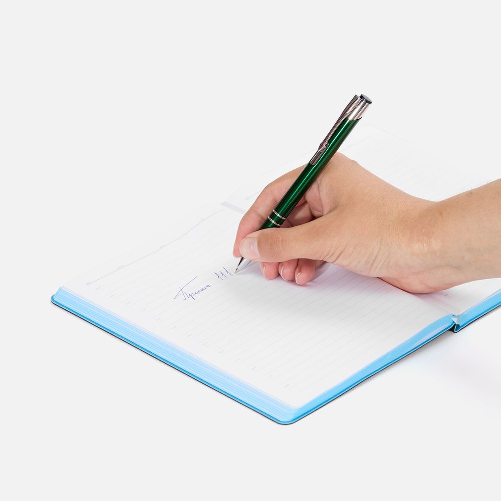 Ручка шариковая Keskus, зеленая / Миниатюра WWW (1000)