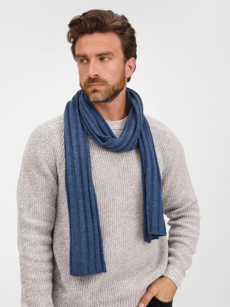 Шарф Metelitsa, синий меланж (джинс) / Миниатюра WWW (1000)