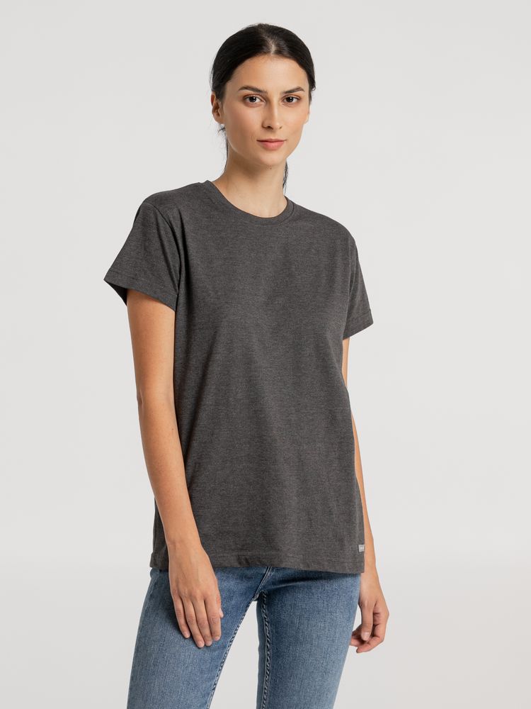 Футболка Firm Wear, черный меланж / Миниатюра WWW (1000)