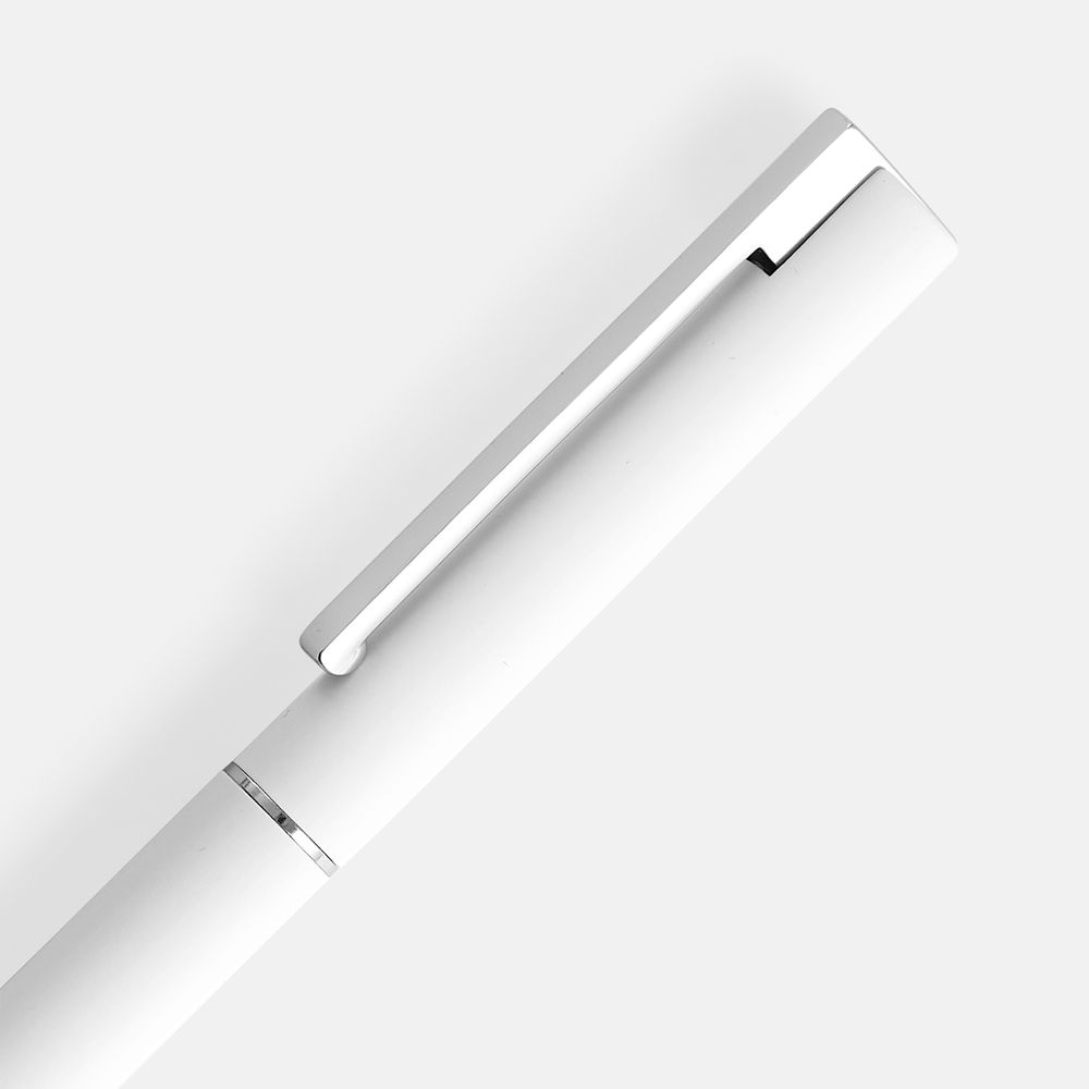 Ручка шариковая Blade Soft Touch, белая / Миниатюра WWW (1000)