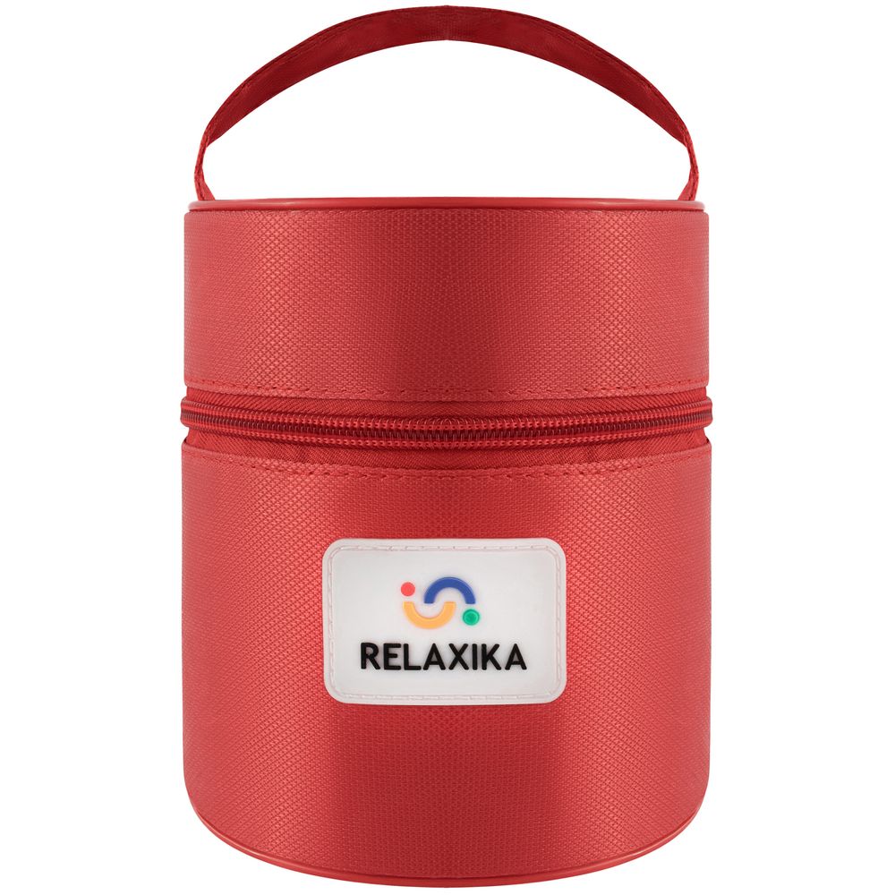 Термос для еды Relaxika 500, в чехле, стальной / Миниатюра WWW (1000)