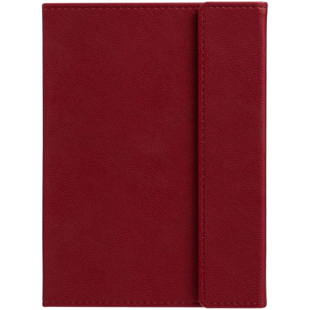 Ежедневник Flap, недатированный, красный / Миниатюра WWW (1000)