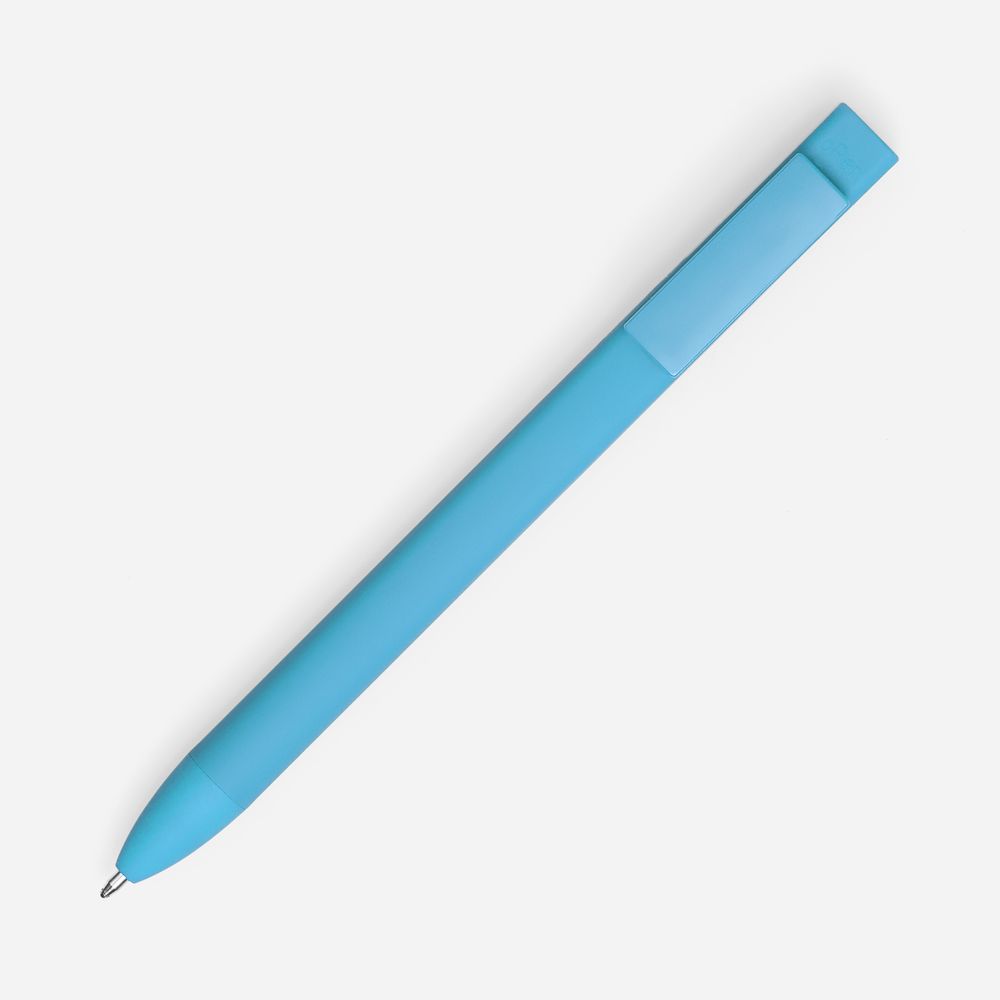 Ручка шариковая Swiper SQ Soft Touch, голубая / Миниатюра WWW (1000)