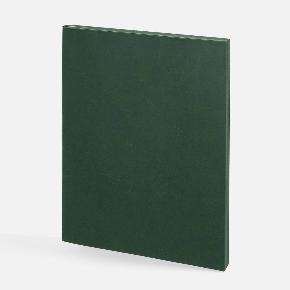 Ежедневник Flat Maxi, недатированный, зеленый, ver.2 / Миниатюра WWW (1000)