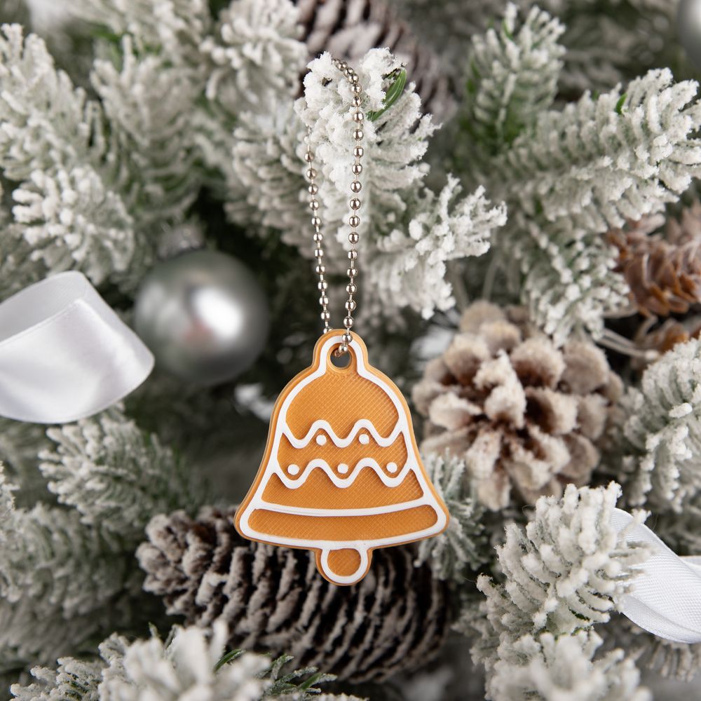 Мини-подвеска «Пряник», колокольчик / Миниатюра WWW (1000)