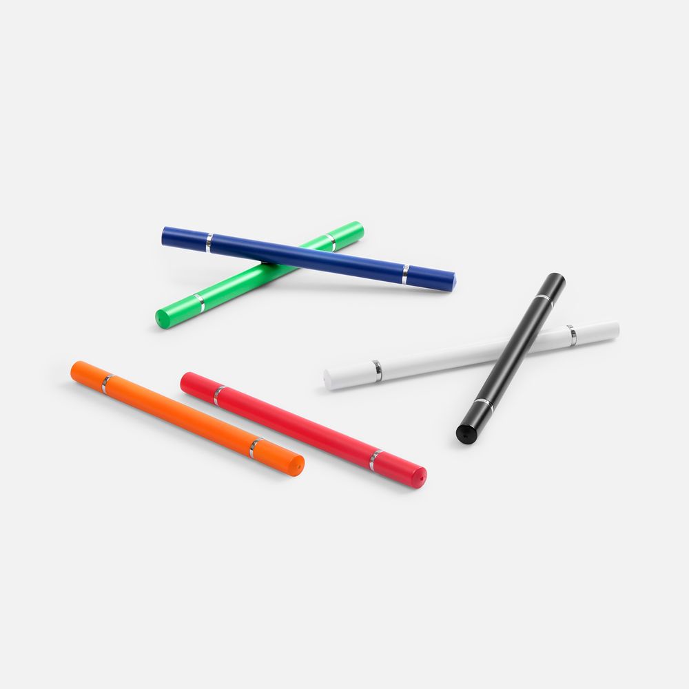 Ручка шариковая и вечный карандаш Diptych, синяя / Миниатюра WWW (1000)