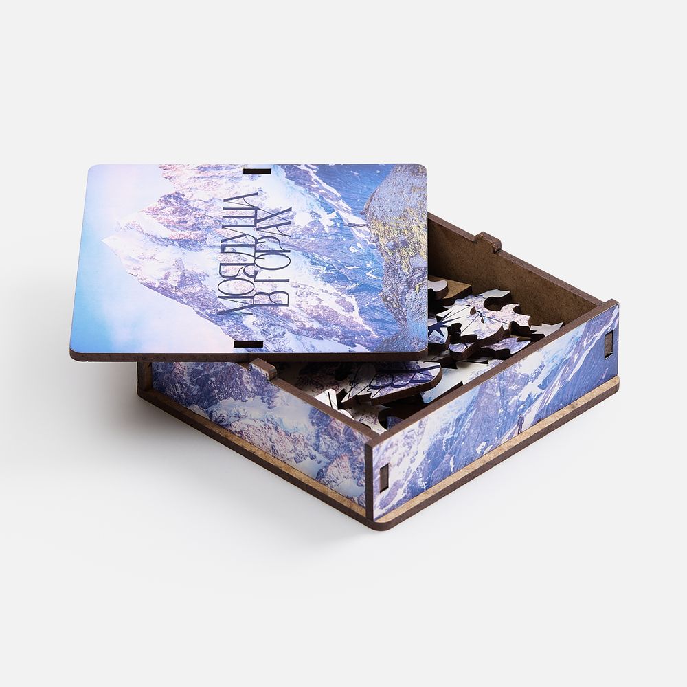 Деревянный пазл в шкатулке PuzzleBox на заказ / Миниатюра WWW (1000)